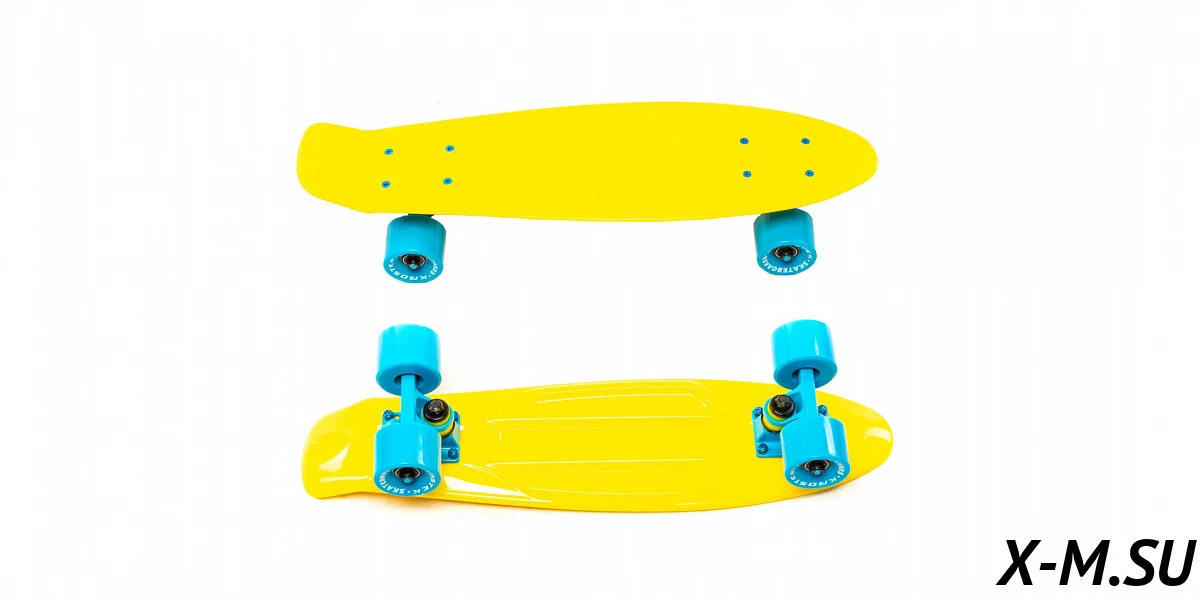 Скейтборд KROSTEK 17" PC17 #1 / YELOW Скейтборд KROSTEK 17" PC17 #1 / YELOW