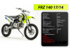 Питбайк PWR Racing FRZ 140