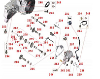 Двигатель снегохода IRBIS Dingo (2018 г.) (часть 3)