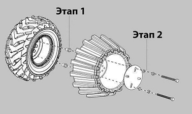 Расширители колес GKA Sand Mud Snow КОМПЛЕКТ НА 4 КОЛЕСА
