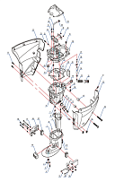 ДЕЙДВУД 4-Х ТАКТНОГО ПЛМ SEANOVO F9.9BMS