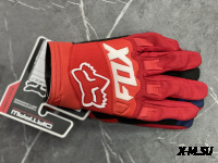Перчатки взрослые FOX XD2-1 цв. Красный  р. S