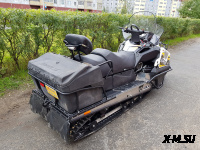 Кофр для снегохода STELS Ермак/Мороз пластиковый, черный JU087517 (подходит на снегоход Мороз) S565E