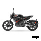 Электромотоцикл WHITE SIBERIA SUPER SOCO TC MAX 2024 (Черный)